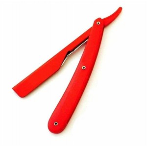 Rasoio Da Barba Rosso Mezza...